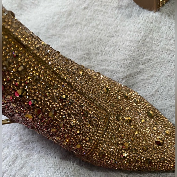 BETSEY JOHNSON • SB-Cady Bootie • Gold Glitter - Picture 11 of 13